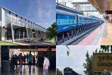 PM-Modi-To-Launch-200-Crore-Gurugram-Railway-Station-Renovation-Project