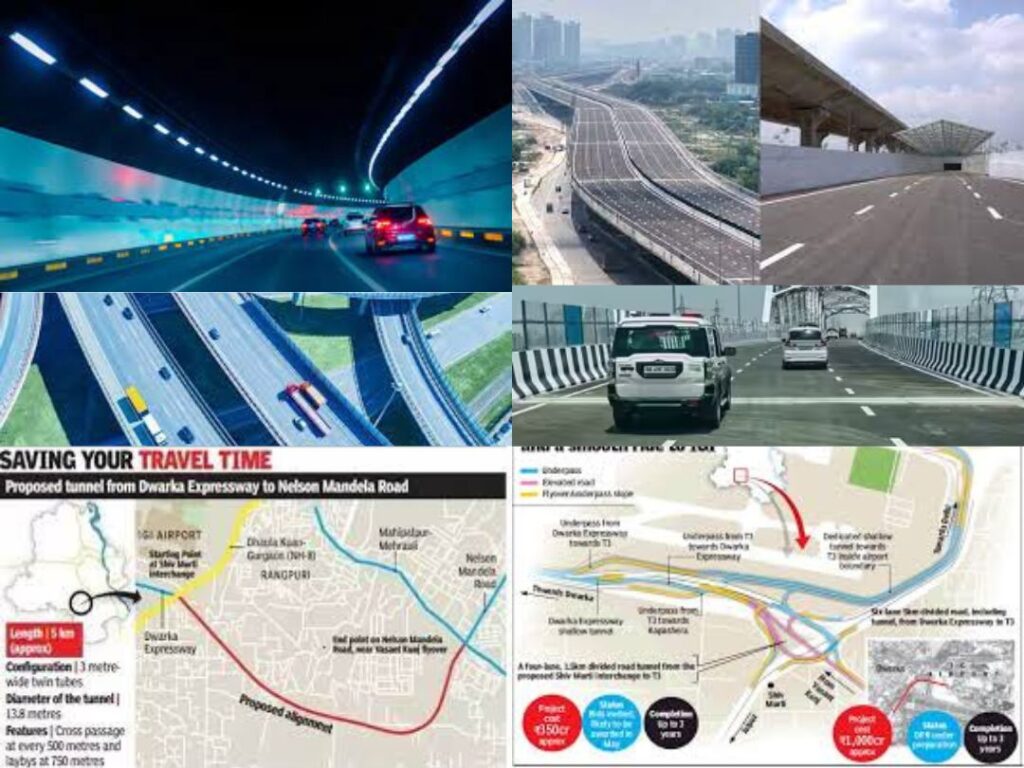 The-Dwarka-Expressway-Tunnel-That-Connects-Haryana-Border-To-IGI-Airport-Is-80-Complete